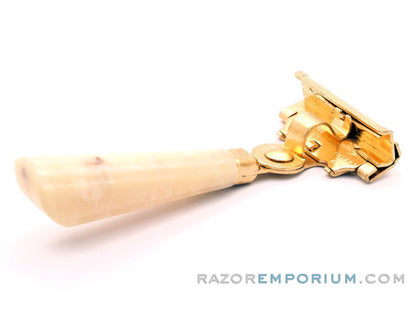 1960s Gold Schick Lady Eversharp Injector Safety Razor