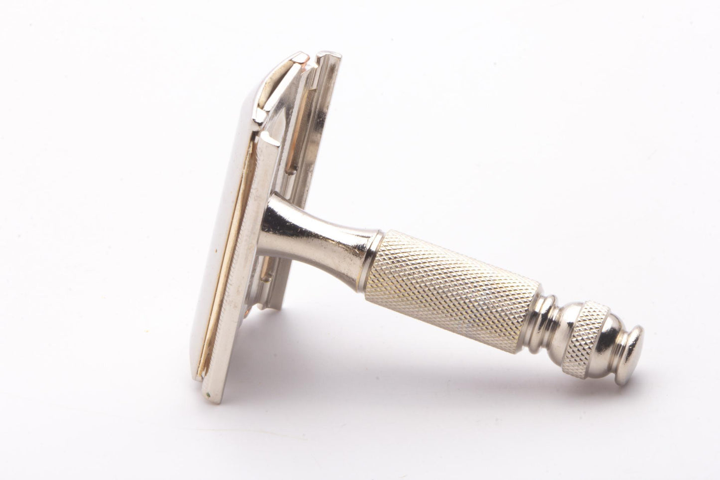 1964 J3 Gillette Ball End Tech Travel Safety Razor Set | Original Condition