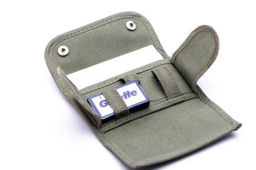 New Gillette WWI "Khaki" Travel Case Replica w/ Mirror