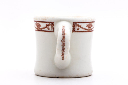 Vintage Shaving Mug | Brown Design