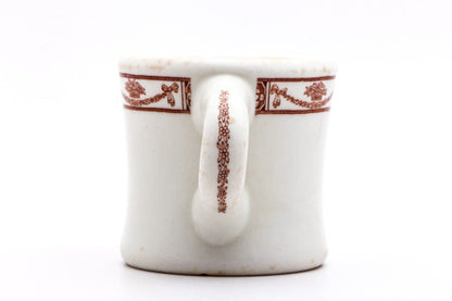 Vintage Shaving Mug | Brown Design