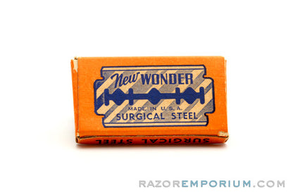 1950's Wonder Double Edge Safety Razor blade (5) - New Old Stock (NOS) Razor Blades