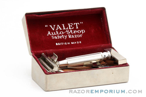 1940's Valet Auto Strop Razor Set - Made in England