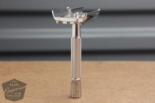 Gillette 1958 TV Special Super Speed Safety Razor D2 * Revamped - Nickel
