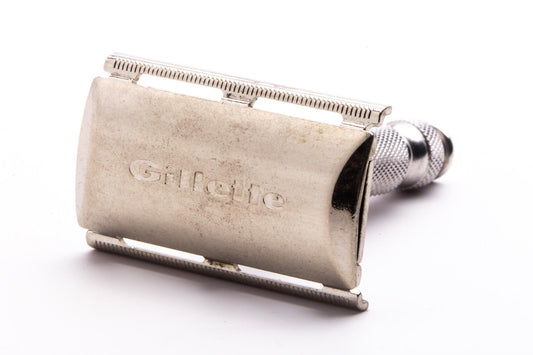 1969 O1 Gillette Travel Tech DE Safety Razor | Original Condition