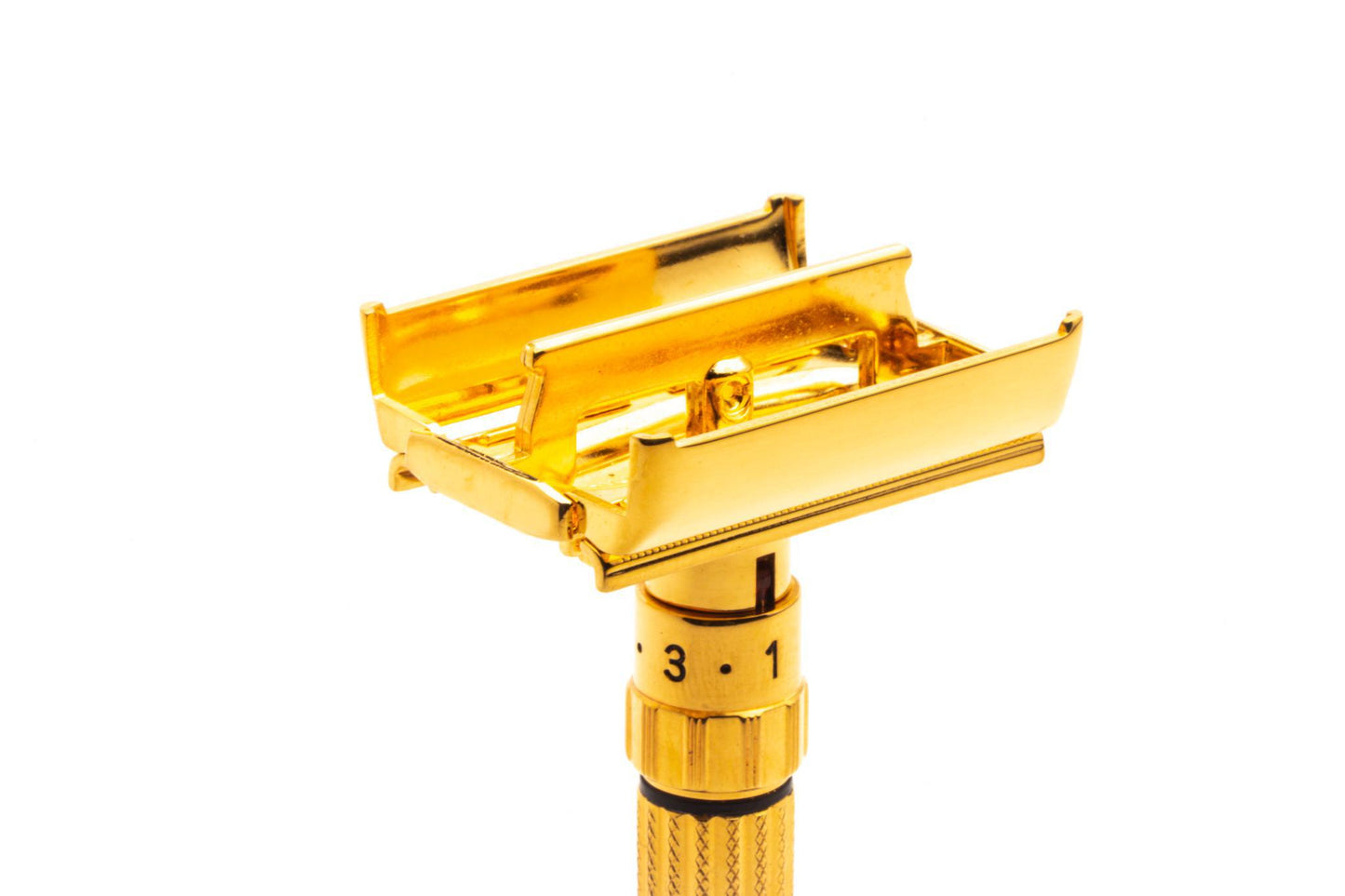 1958 D3 Gillette Fatboy Adjustable Double Edge Safety Razor | 24K Gold Revamp