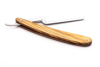 5/8" Dovo 'INOX' Olive Wood Straight Razor | Used