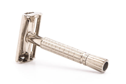 1964 J3 Gillette Flare Tip DE Super Speed TTO Safety Razor | Original Condition
