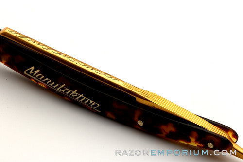 6/8" Boker Rasiermesser Schildpatt Manufaktur Tortoiseshell Straight Razor | Shave Ready