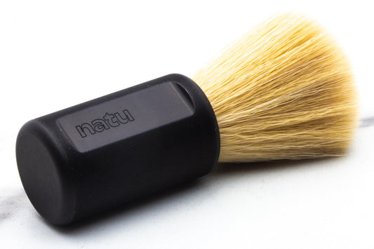 NATU | Black Synthetic Shaving Brush