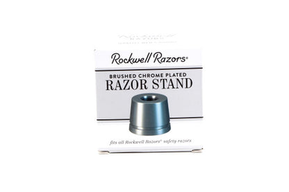 Rockwell | Brushed Chrome Plated Safety Razor Stand