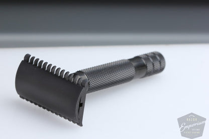 Ikon Deluxe Open Comb Black Razor Head Only