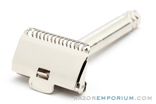 1930's Ever-Ready Single Edge Safety Razor Factory Nickel Revamp