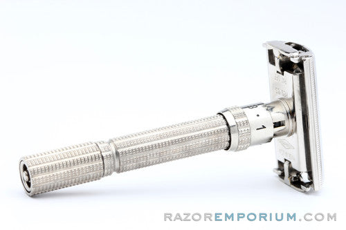1964 Gillette Slim Adjustable J2 Double Edge Safety Razor