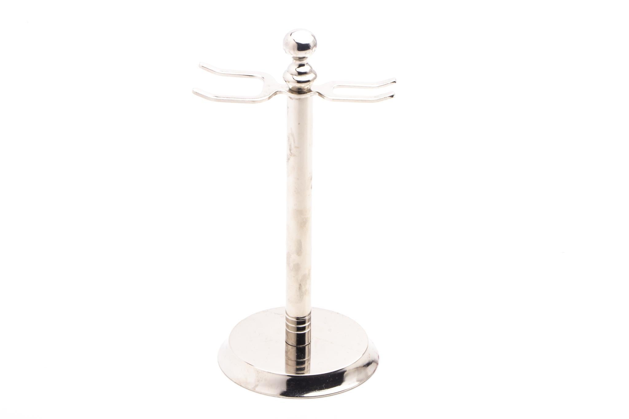 Heavy Razor Stands Two Piece Stainless Steel Razor Stand – Razor Emporium