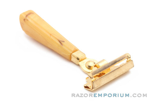 1940's Schick Gold SE Injector Bakelite Handle Set