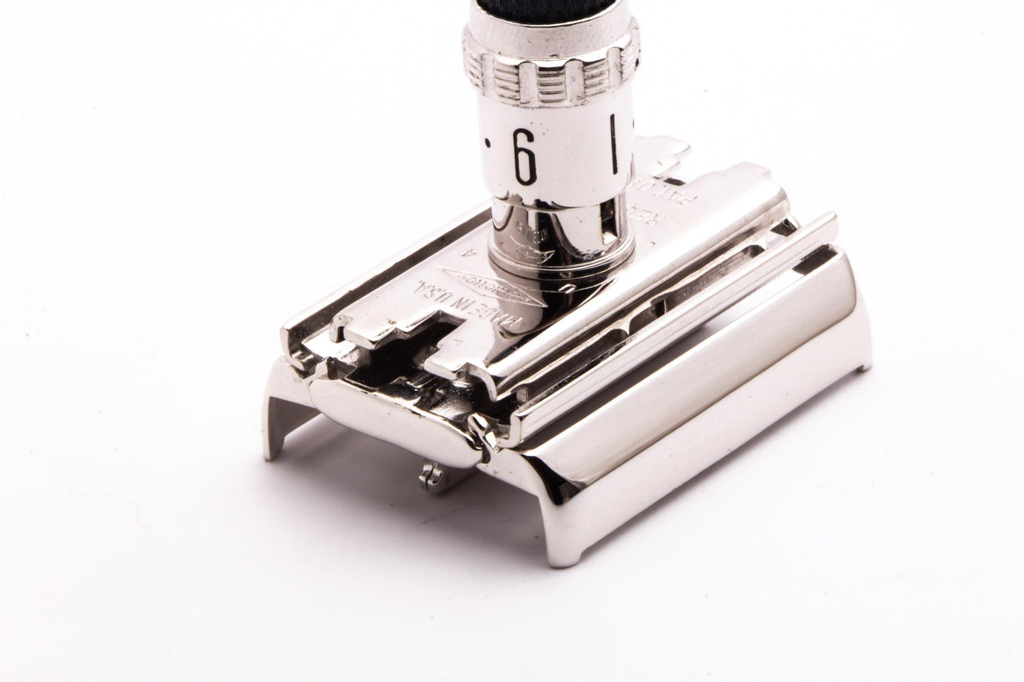 1974 U4 Gillette Super Adjustable 84 Double Edge Safety Razor | Rhodium Revamp
