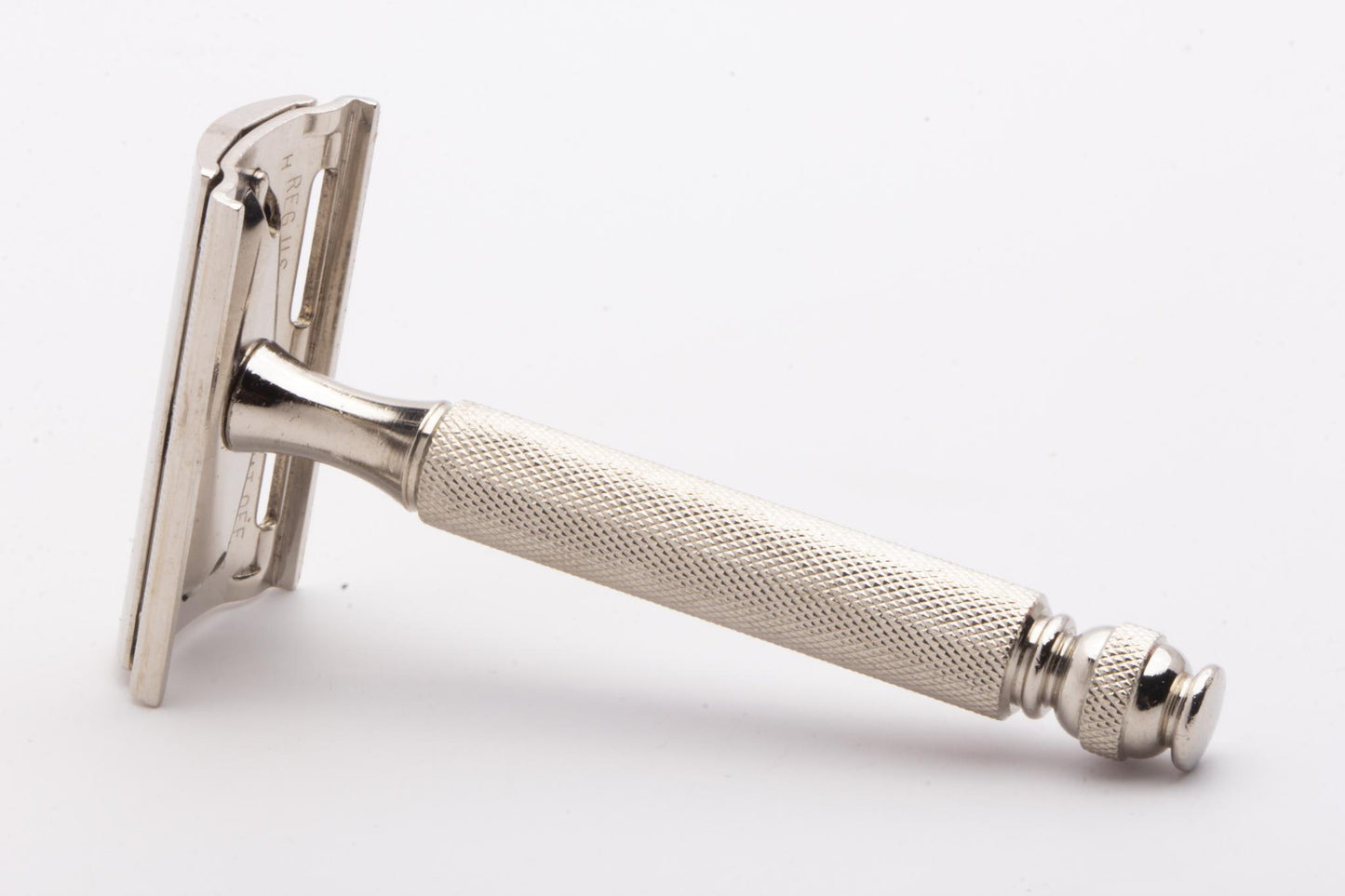 1962 H2 Gillette Ball End Tech DE Razor in Original Red Box | Original Condition