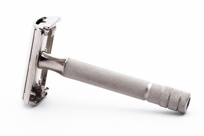 1954 Z3 Gillette Super Speed TTO Safety Razor | Factory Nickel Revamp