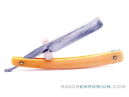 9/16'' W.H. Sample & Sons "Our Chief" Capitol Straight Razor | Albany, New York