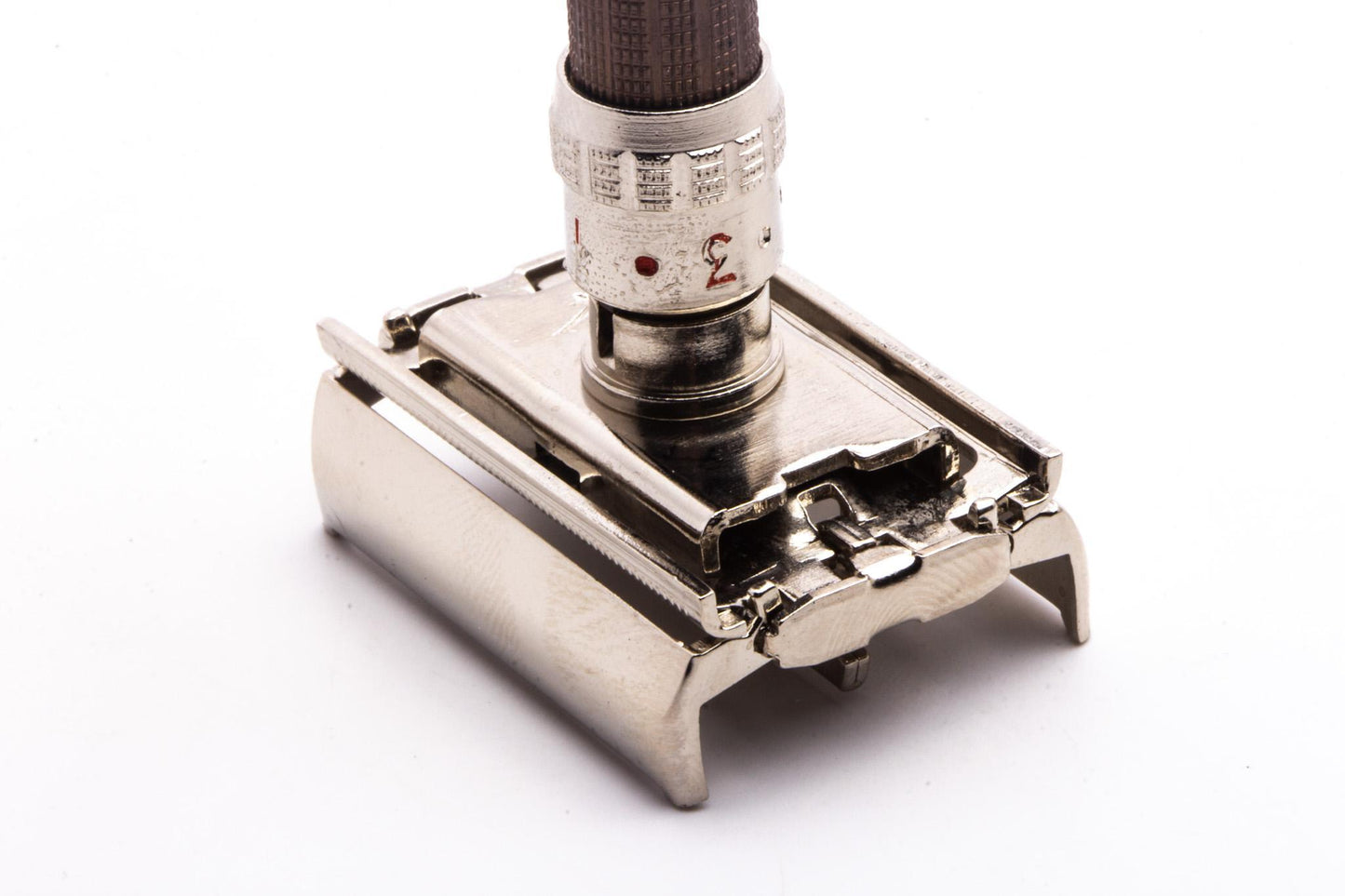 Russian Slim Adjustable TTO Double Edge Safety Razor Set | Original Condition