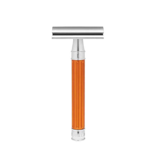 Edwin Jagger | 3ONE6 Stainless Steel Safety Razor - Orange