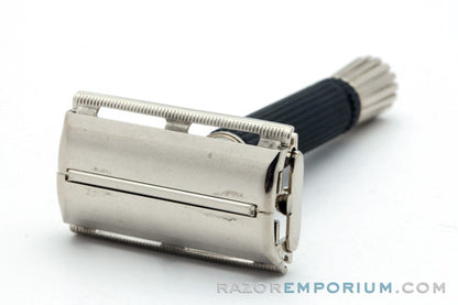 1974 Gillette U4 Black Handle Super Speed Safety Razor