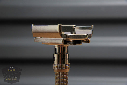 Gillette 1962 Slim Adjustable DE Safety Razor -- H1