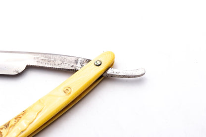 5/8" J.R. Torrey Classics on Clearance Straight Razor With Cream Scales