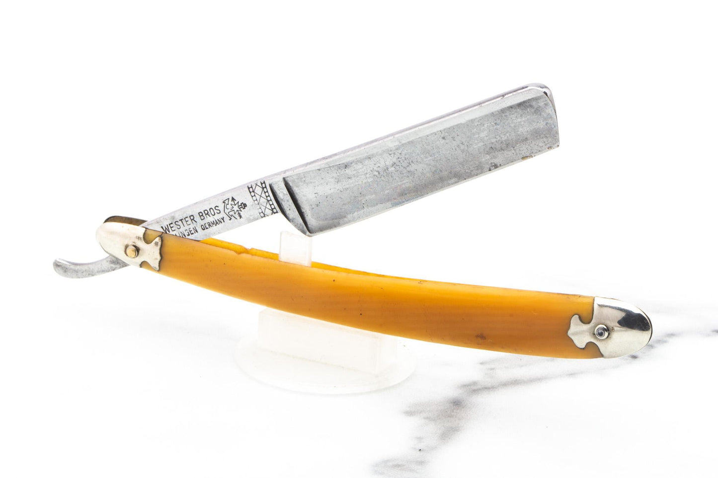 4/8" Vintage Restored Wester Bros. 33 Fraternity Straight Razor