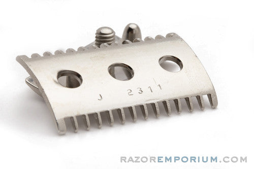 1918 Gillette Old Type Army Issued Cap & Guard | Factory Nickel Revamp Universally Threaded