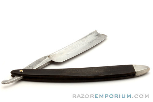 6/8" Holley & Co Straight Razor w/ Original Scales | Lakeville, Conn.