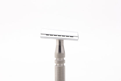 iKon Shavecraft 102 Slant OSS Stainless Steel DE Razor | Used