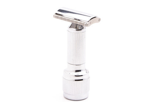 1940's Stahly Live Blade Wind Up Vibrating DE Safety Razor