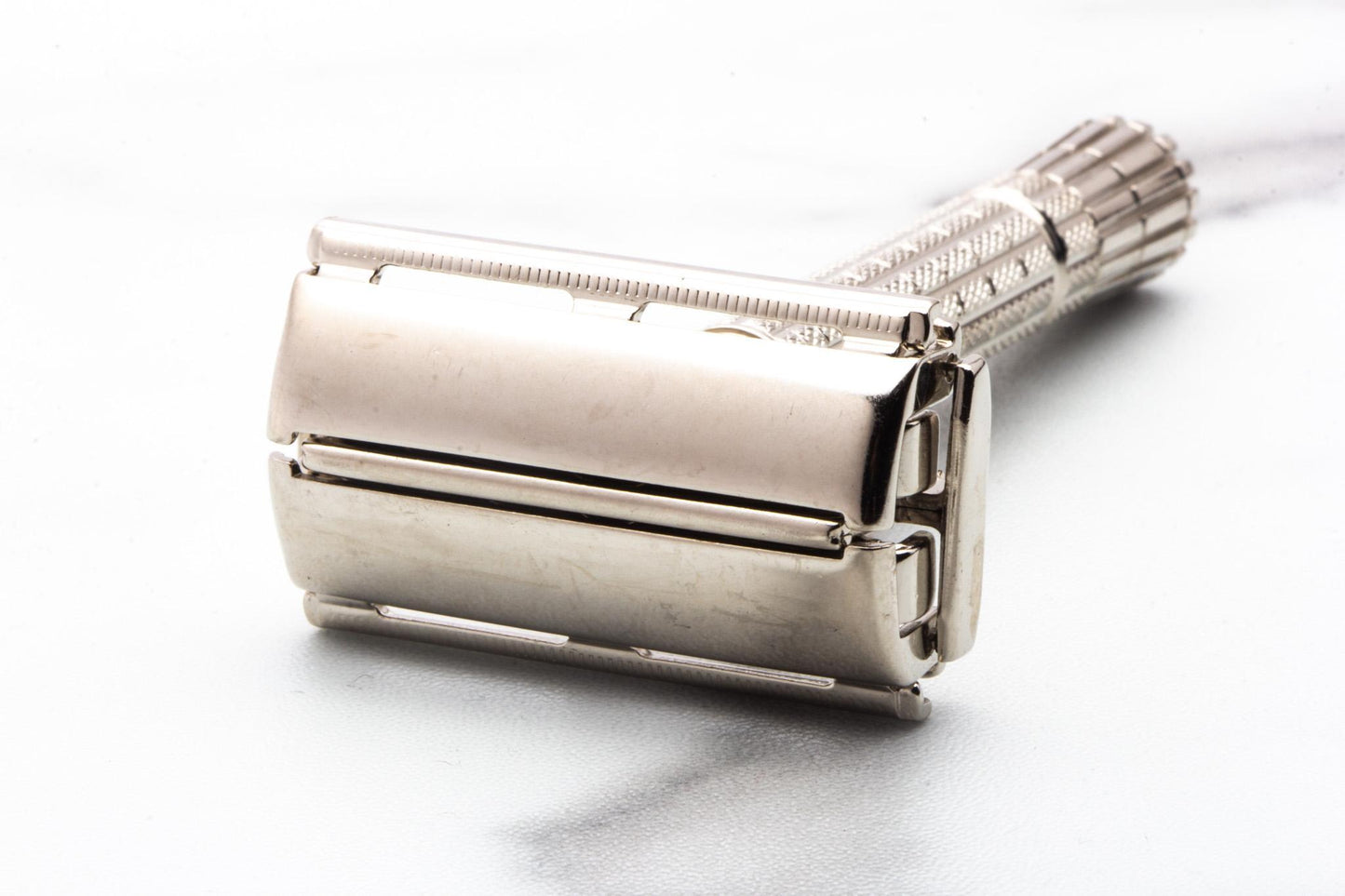 1979 Z1 Gillette Flare Tip Super Speed Safety Razor | Factory Nickel Revamp