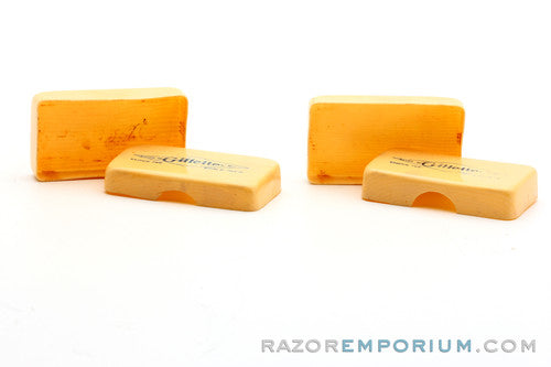1920's Gillette Faux Ivory Blade Banks