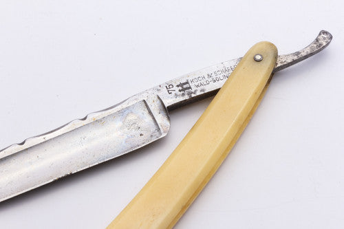 5/8" KAMA 75 Koch & Schafer Straight Razor