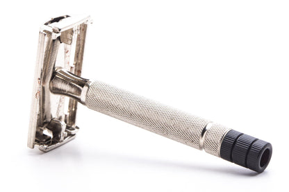 1952 X1 Gillette Black Tip Double Edge Super Speed Safety Razor | Original Condition