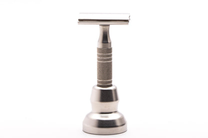 Timeless Razor | Stainless Steel SLIM Set .5mm Smooth Cap & Stand