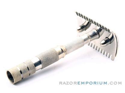 1960's German Travel Open Comb DE Safety Razor