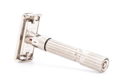 1960 F1 Gillette Fatboy Adjustable Double Edge Safety Razor | Original Condition