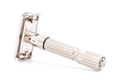 1960 F1 Gillette Fatboy Adjustable Double Edge Safety Razor | Original Condition