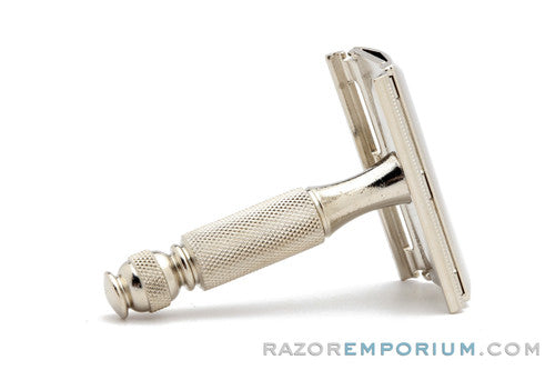 1966 Gillette Travel Ball End Tech 3 Piece DE Razor L3