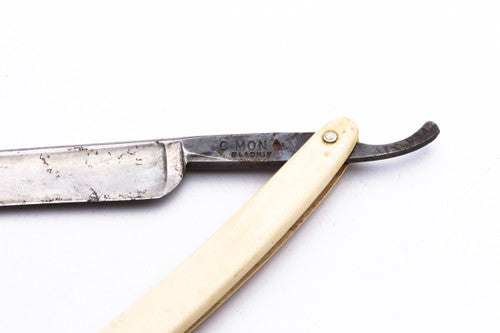5/8" C-Mon Blackie Straight Razor