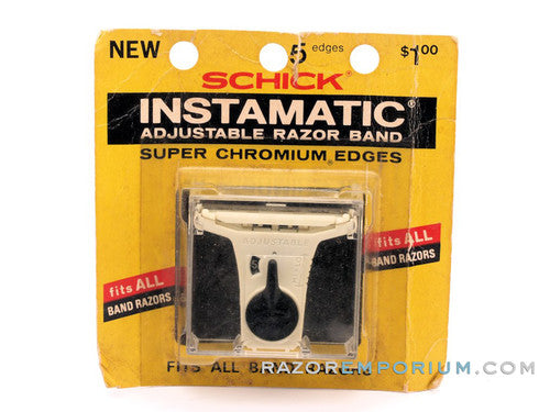 Schick Instamatic Adjustable Razor Band - New Old Stock (NOS) – Razor ...