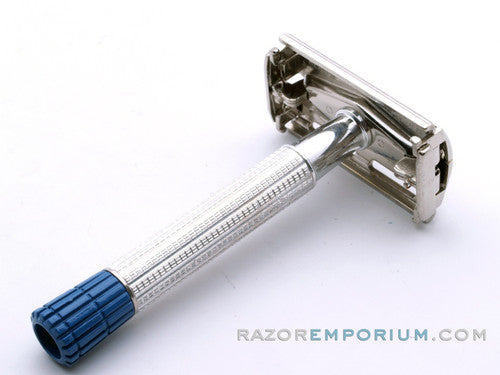 1955 A4 Gillette Light / Blue-Tip DE Super Speed Safety Razor