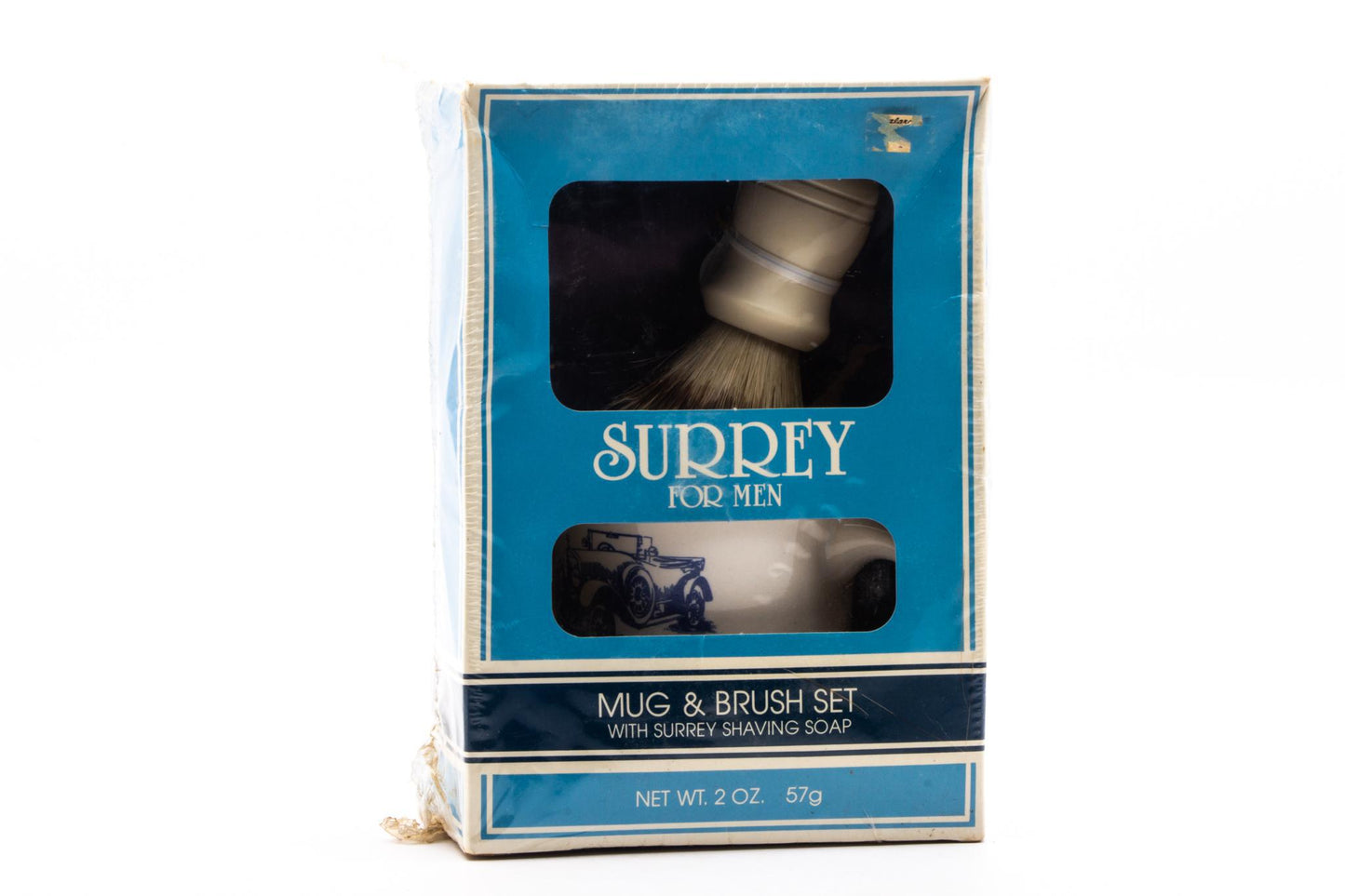 Surrey For Men | New Old Stock Gift Set With Mug, Brush, And Surrey Shaving Soap