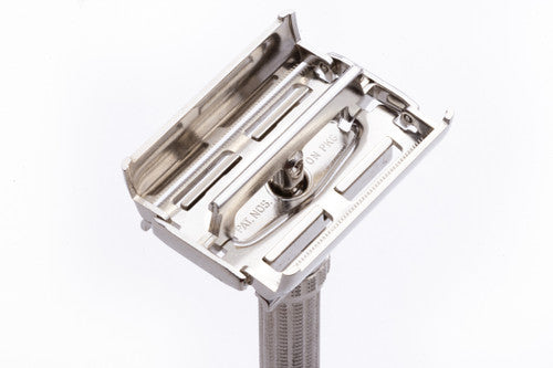 1962 Gillette Slim Adjustable H2 Double Edge Safety Razor Set