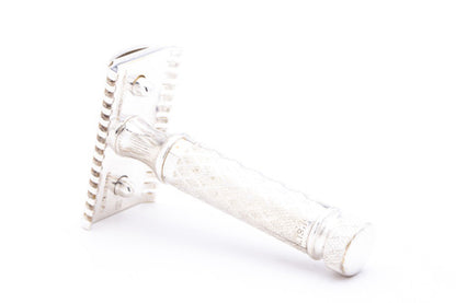 1921 Vintage Gillette Tuckaway Style Travel DE Safety Razor Set