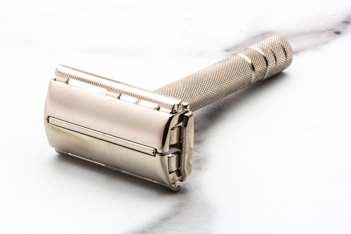 1940's Gillette Super Speed Safety Razor Set with Blade Dispenser  | Original Condition